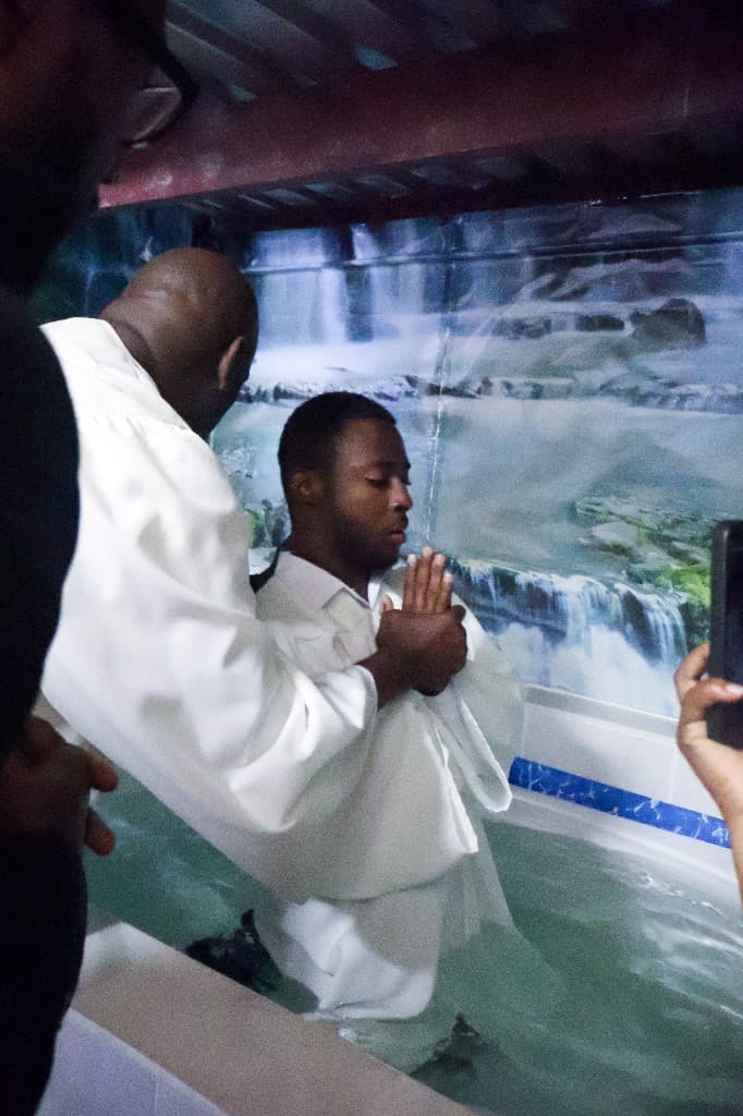 Baptism at Tabernacle of Glory